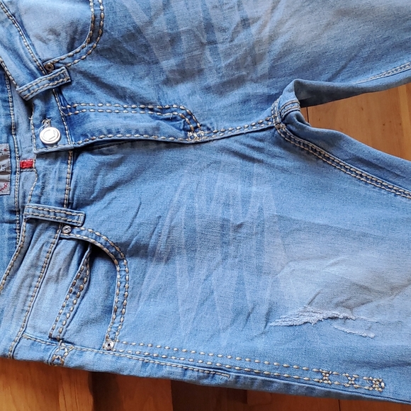 GUC Ace of Diamonds: Men'sid-Blue Jeans, 28x30 - Picture 2 of 8